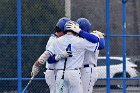 Baseball vs Nichols  Wheaton College Baseball vs Nichols College. - Photo By: KEITH NORDSTROM : Wheaton, baseball